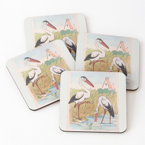 Item preview, The storks illustration designed and sold by Lacasadellora.