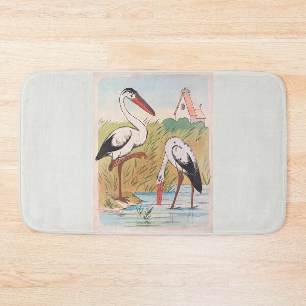 Item preview, The storks illustration designed and sold by Lacasadellora.