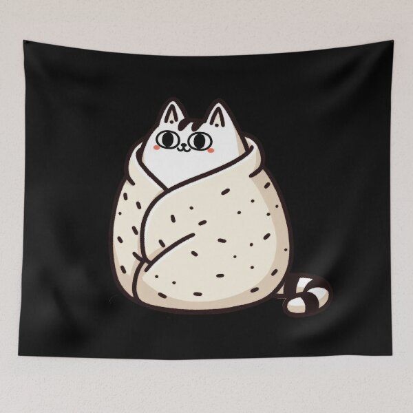 Item preview, Purrito Cat designed and sold by VerveVerseBoo.