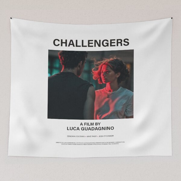 Item preview, CHALLENGERS // movie poster aesthetic minimal designed and sold by 33ll.