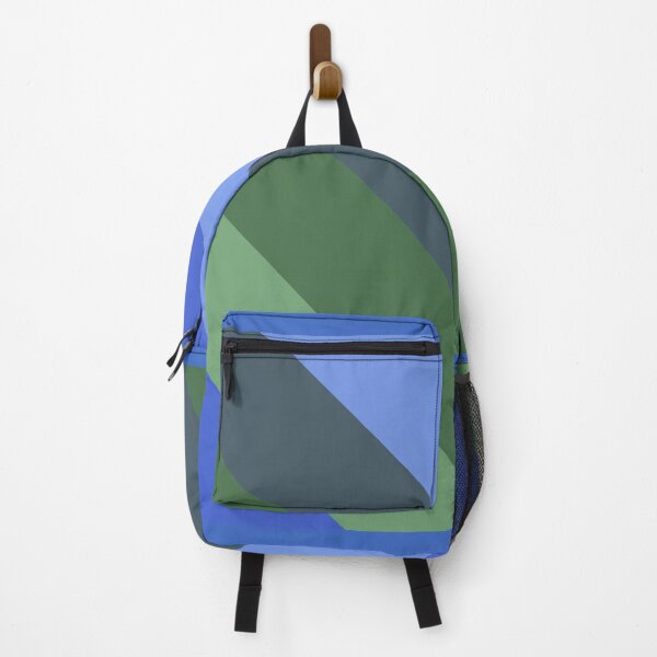Item preview, Downside - Angled Color Lines Abstract Art Print designed and sold by Justin Pierce.