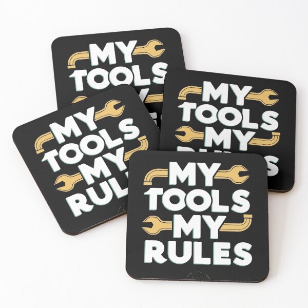Item preview, My Tools, My Rules Plumber Joke designed and sold by DomTeesHaven.