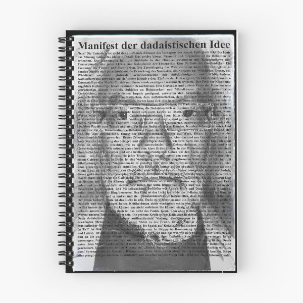 Item preview, Manifesto of the Dadaist idea designed and sold by Rainer Kristuf.