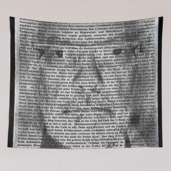 Item preview, Manifesto of the Dadaist idea designed and sold by Rainer Kristuf.