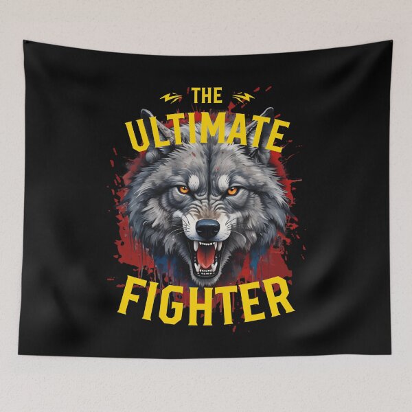 Item preview, Fighting Wolf designed and sold by pUNKnown.