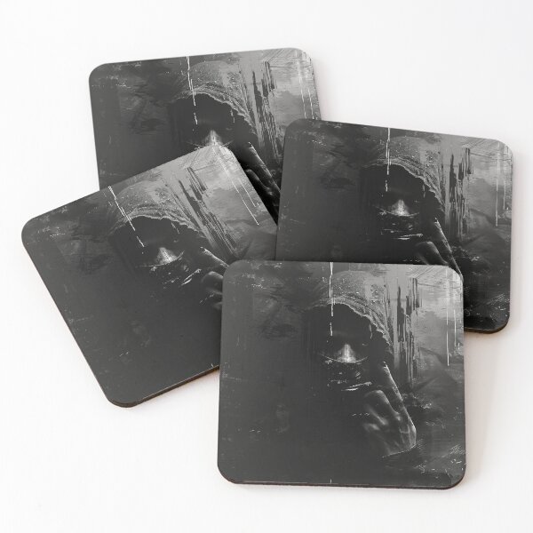 Item preview, Shadowy Figure in Abstract Darkness designed and sold by palmyst.