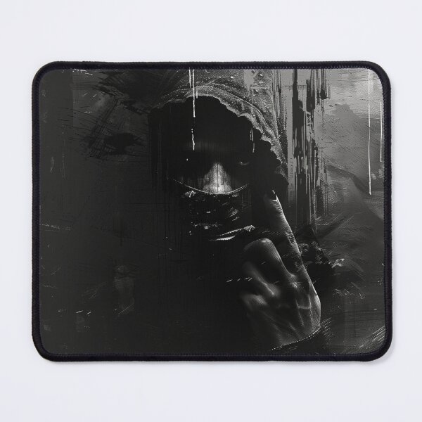 Item preview, Shadowy Figure in Abstract Darkness designed and sold by palmyst.