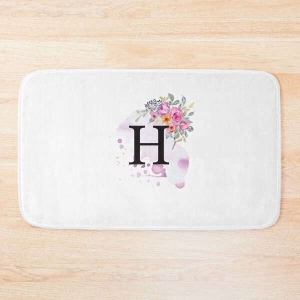 Item preview, Letter H Floral designed and sold by Marianmiranda.
