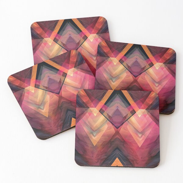 Item preview, Crimson Peaks: Abstract Mountain Dreamscape designed and sold by AniDragonfly.