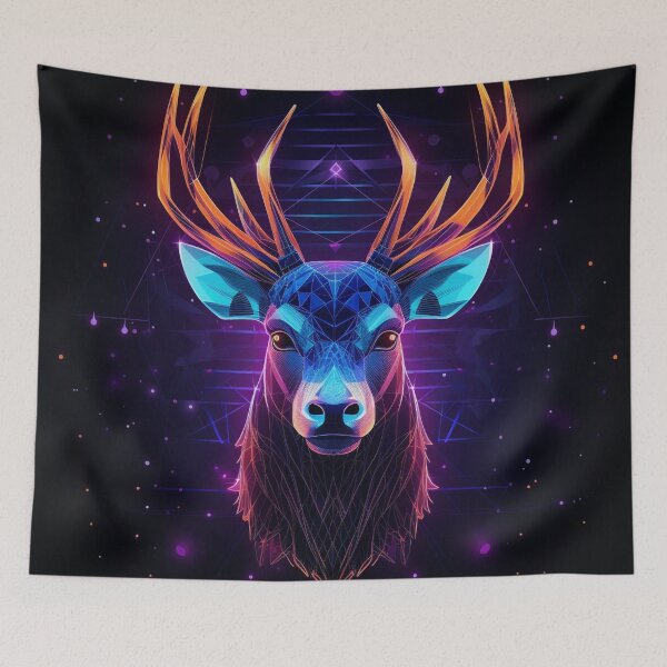 Item preview, Stag Neon Art 2 designed and sold by AstroRisq.