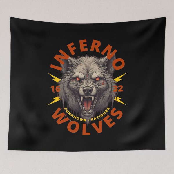 Item preview, Inferno Wolves designed and sold by pUNKnown.
