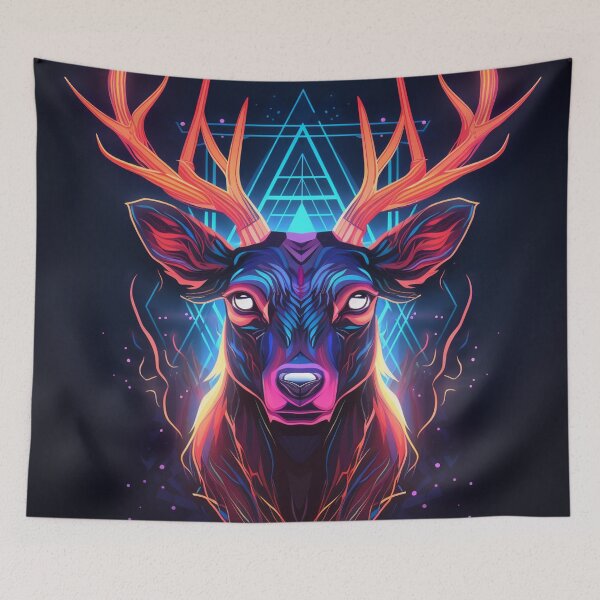 Item preview, Stag Neon Art 3 designed and sold by AstroRisq.