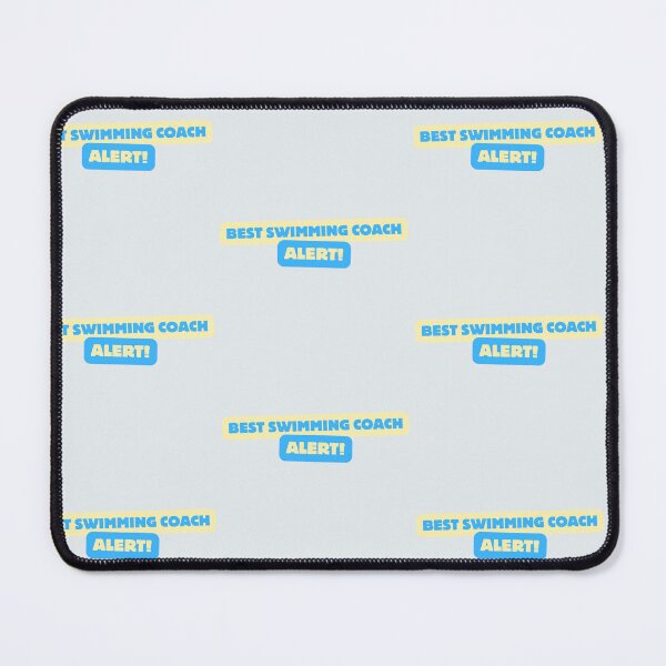 Item preview, Best Swimming Coach Alert designed and sold by SoyMoni.