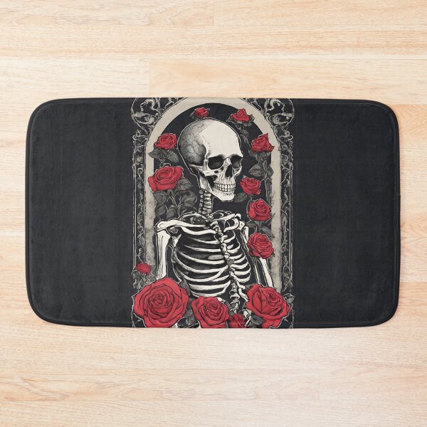 Item preview, Skeleton with roses designed and sold by JacobsParadise.