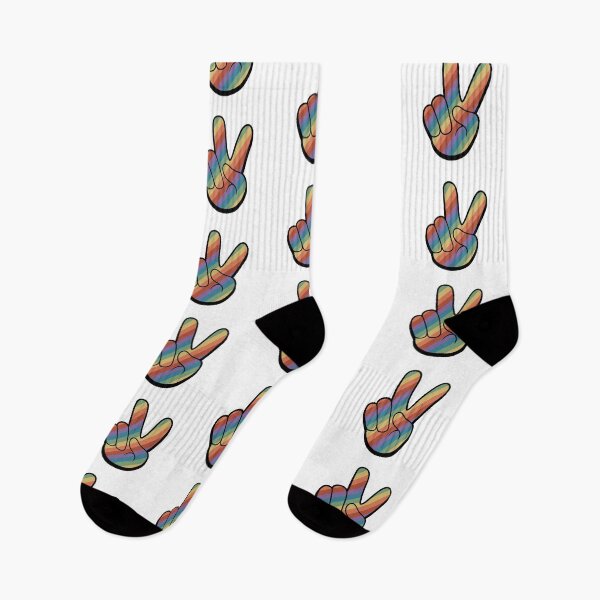 Item preview, Retro Pride - Peace Sign - Hands designed and sold by Amy Farmer.