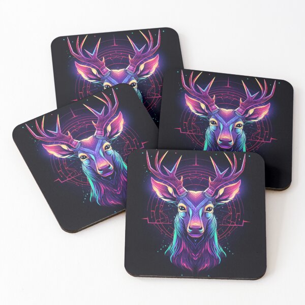 Item preview, Stag Neon Art 4 designed and sold by AstroRisq.