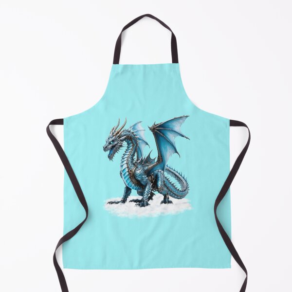 Item preview, The amazing steampunk ice dragon, fantasy art designed and sold by LoneAngel.