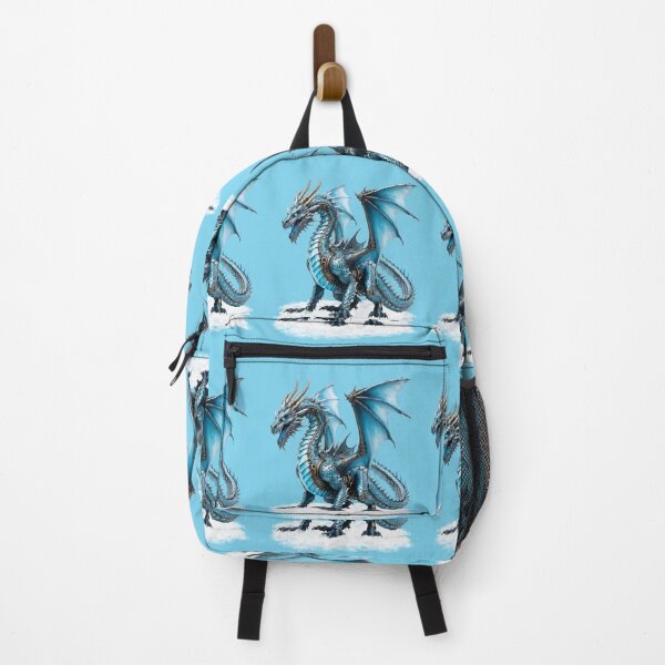 Item preview, The amazing steampunk ice dragon, fantasy art designed and sold by LoneAngel.