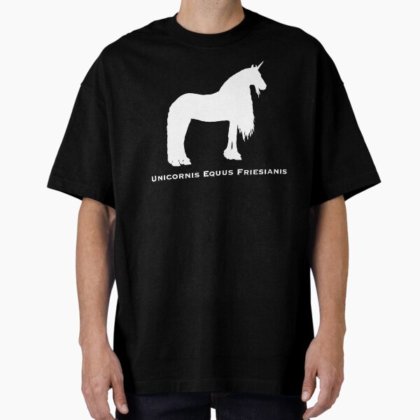 Item preview, Unicornis Equus Friesianis (white) designed and sold by Unicornandco.