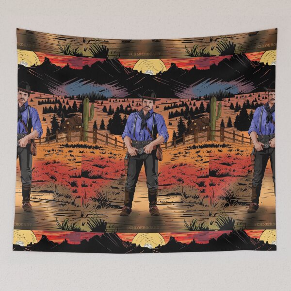 Item preview, Cowboy Pedro Pascal designed and sold by ChloeRogArt.