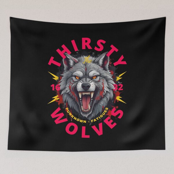 Item preview, Thirsty Wolves designed and sold by pUNKnown.