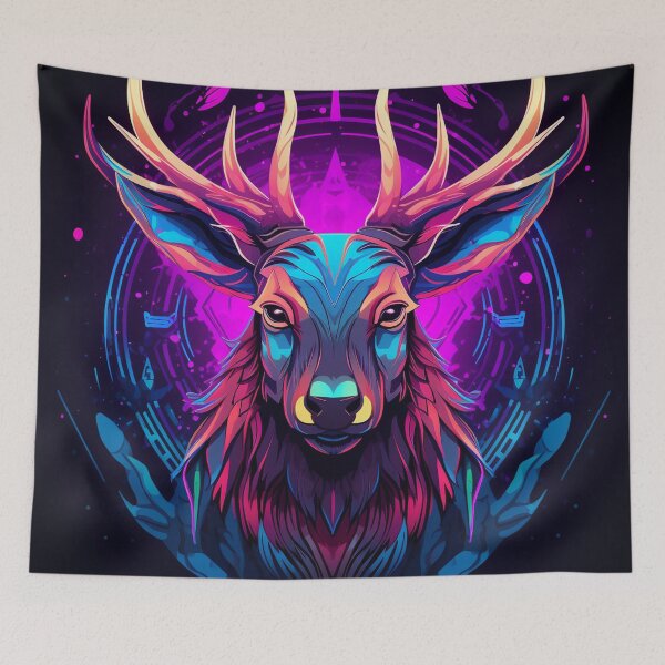 Item preview, Stag Neon Art 5 designed and sold by AstroRisq.
