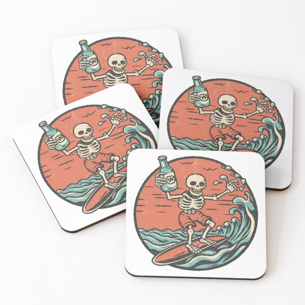 Item preview, Surfin Bones designed and sold by Angry Swan Designs.