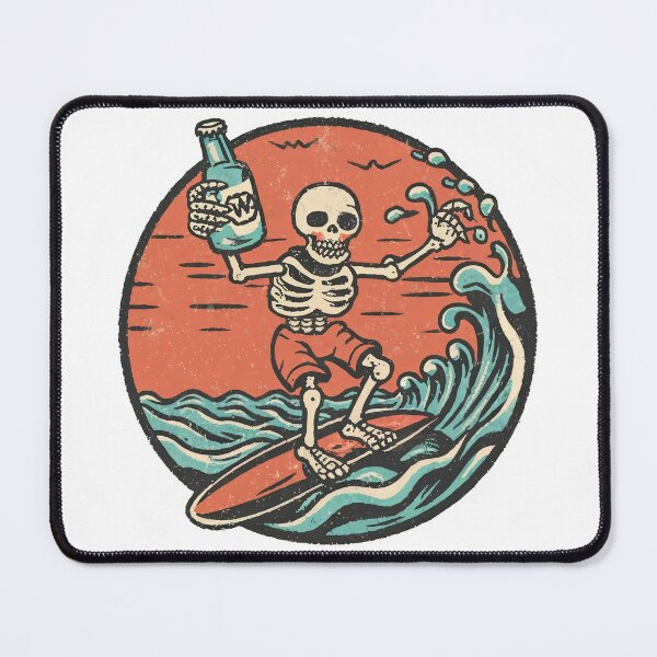 Item preview, Surfin Bones designed and sold by Angry Swan Designs.