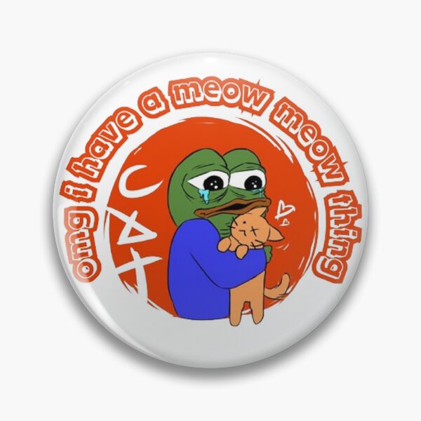 Item preview, Pepe The Cat Frog Meme designed and sold by Cetrix-hermes.