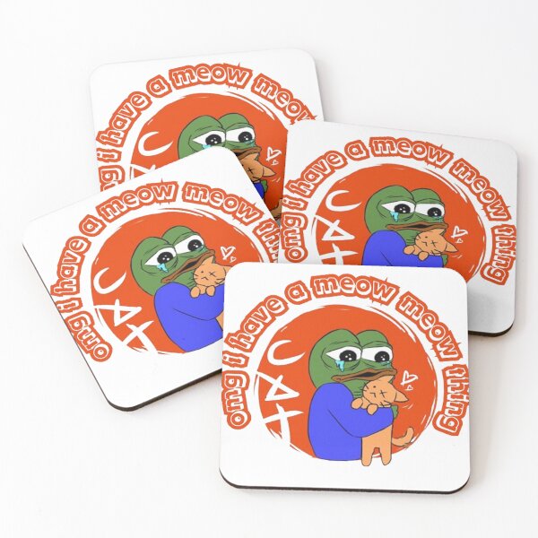 Item preview, Pepe The Cat Frog Meme designed and sold by Cetrix-hermes.