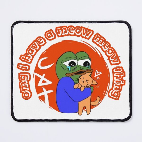 Item preview, Pepe The Cat Frog Meme designed and sold by Cetrix-hermes.
