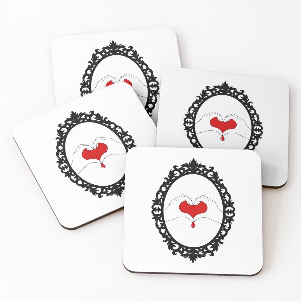 Item preview, Heart Shaped Hands in a Gothic Frame designed and sold by ObsidianDaz.