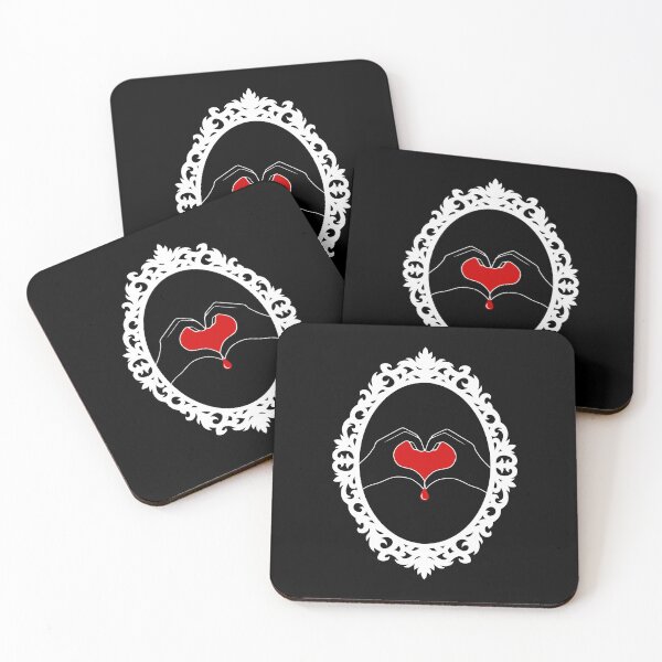 Item preview, Heart Shaped Hands in a Gothic Frame designed and sold by ObsidianDaz.