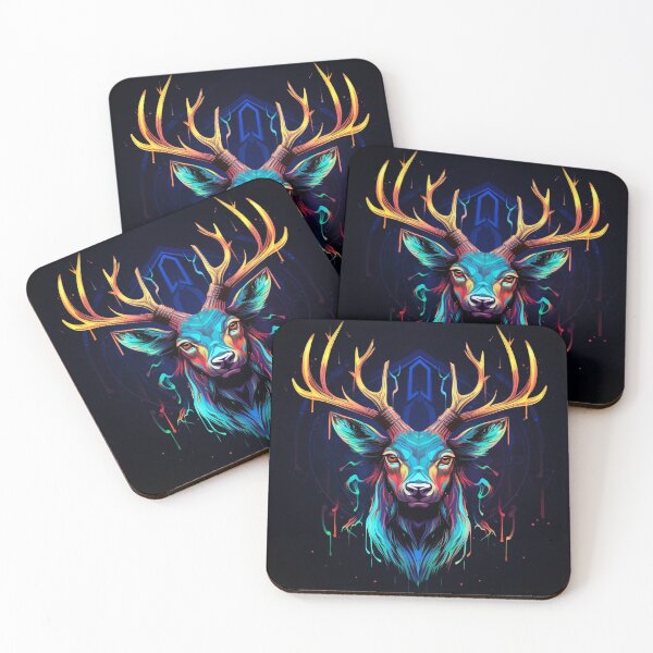 Item preview, Stag Neon Art 6 designed and sold by AstroRisq.
