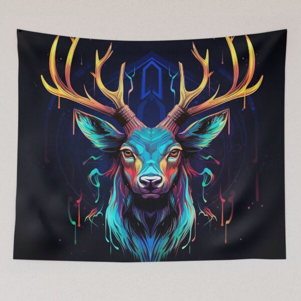 Item preview, Stag Neon Art 6 designed and sold by AstroRisq.