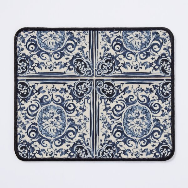 Item preview, Delf Blue Pottery Artistic Mosaic Design designed and sold by Divinetee.