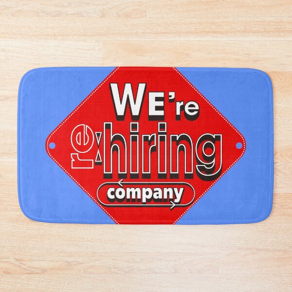 Item preview, WE're Re hiring company!! designed and sold by Pronoian-Space.