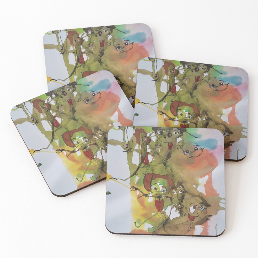 Item preview, Coasters (Set of 4) designed and sold by Rorschach68.