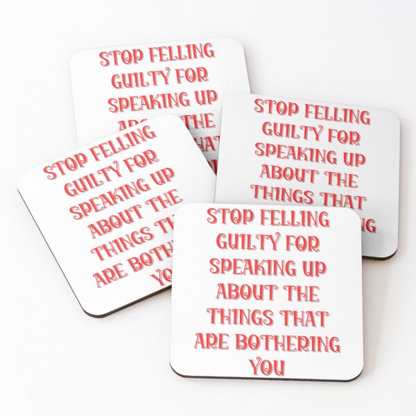 Item preview, stop felling guilty for.. designed and sold by QueerPenguin.
