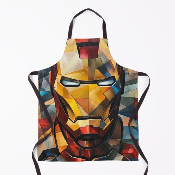 Item preview, Portrait of a Ironman illustration in cubist style designed and sold by HANGLEMAN.