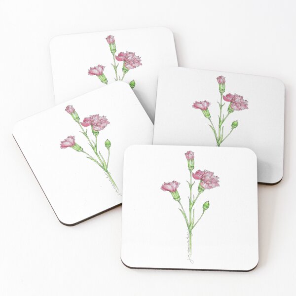 Item preview, Carnation January Birthflower designed and sold by iriseriks.