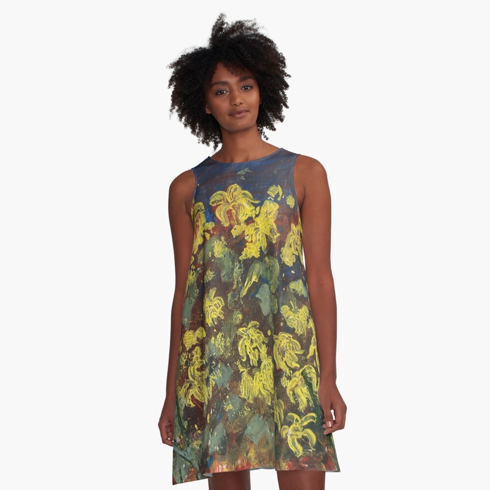 Item preview, A-Line Dress designed and sold by DoniaAlSaleh.