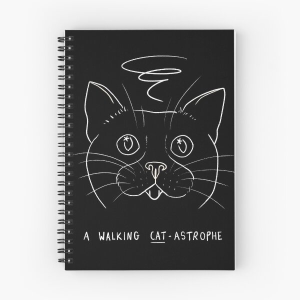 Item preview, Walking CATastrophe (white) designed and sold by EmmaChristieArt.