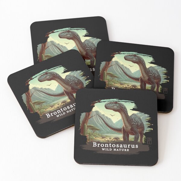 Item preview, Brontosaurus - WILD NATURE - DINOSAURS -2 designed and sold by ArtProjectShop.
