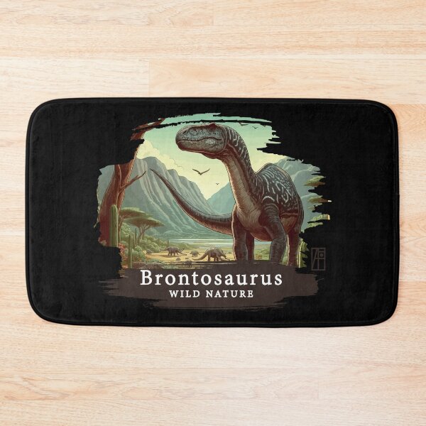 Item preview, Brontosaurus - WILD NATURE - DINOSAURS -2 designed and sold by ArtProjectShop.