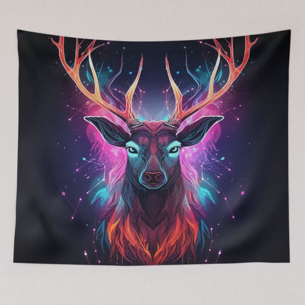 Item preview, Stag Neon Art 8 designed and sold by AstroRisq.