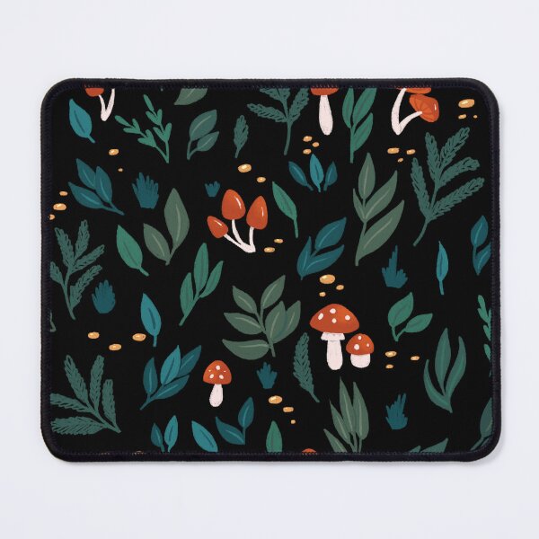 Item preview, Leaves and mushrooms designed and sold by Elenanaylor.
