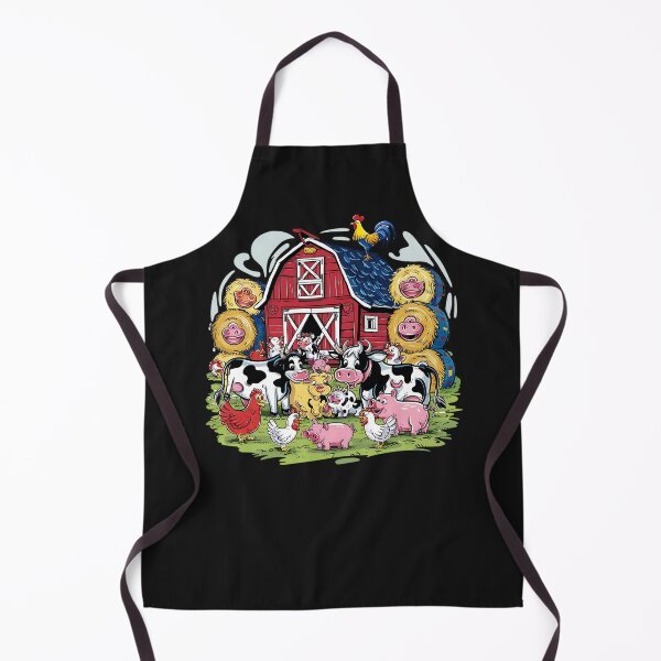 Item preview, Playful Farm Animals Gathering, Farm Lovers designed and sold by TrendyGraphTees.
