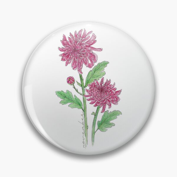 Item preview, Chrysanthemum November Birthflower designed and sold by iriseriks.