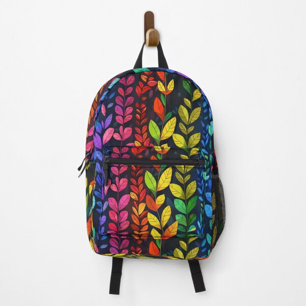 Item preview, Vibrant Spectrum Leaves - Colorful Botanical designed and sold by GayDoodles.